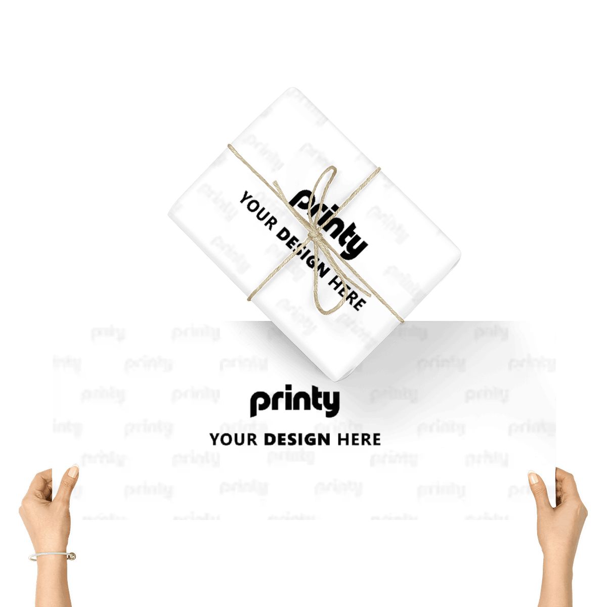 Custom 3-Pack Gift Wrapping Paper Sheets