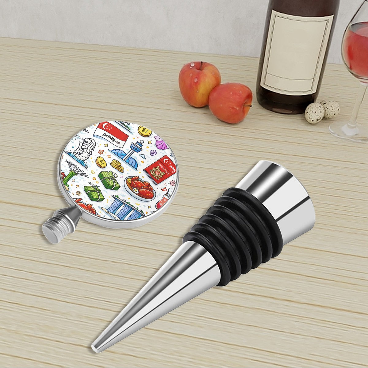 Custom Wine Bottle Stopper