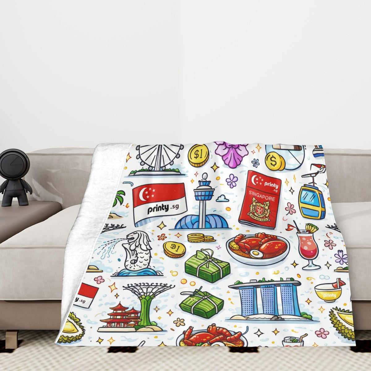 Custom Sofa Blanket