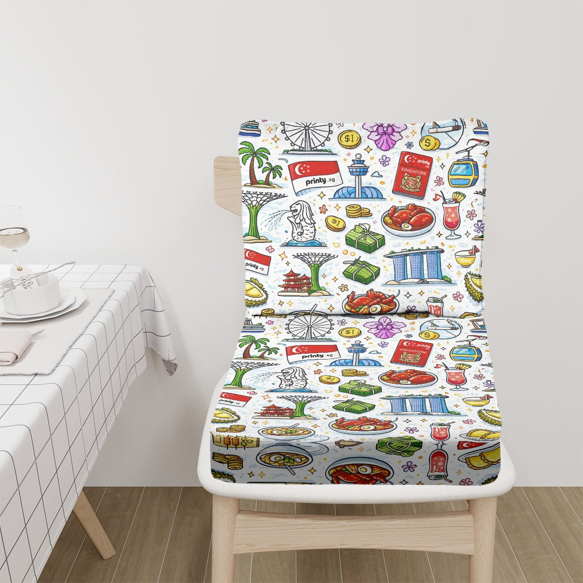 Custom Deep Seat Cushion Set