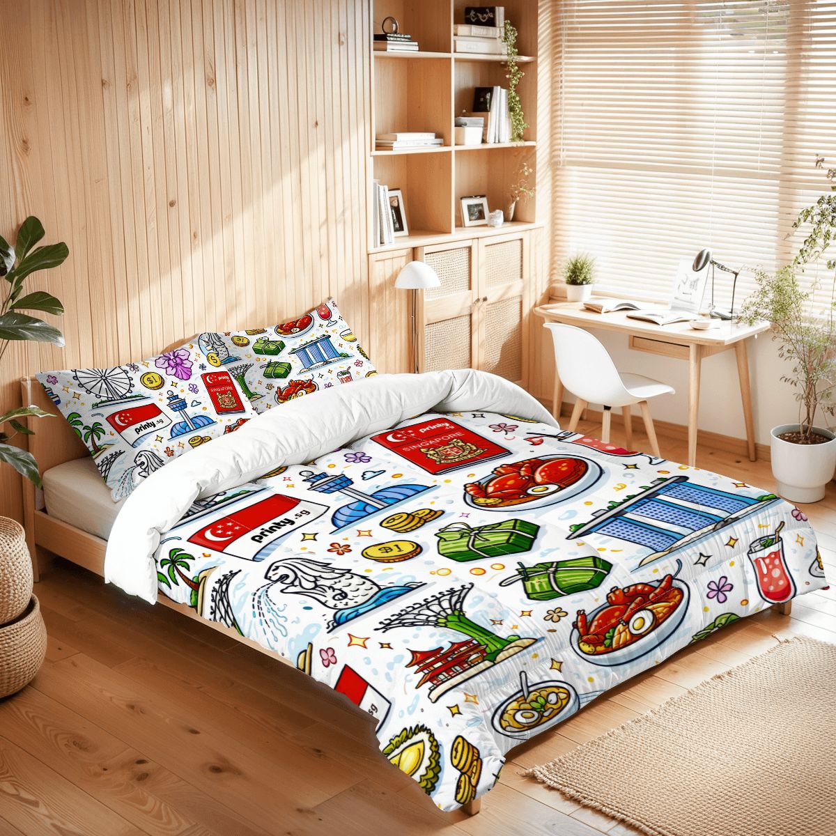 Custom Queen Comforter Set