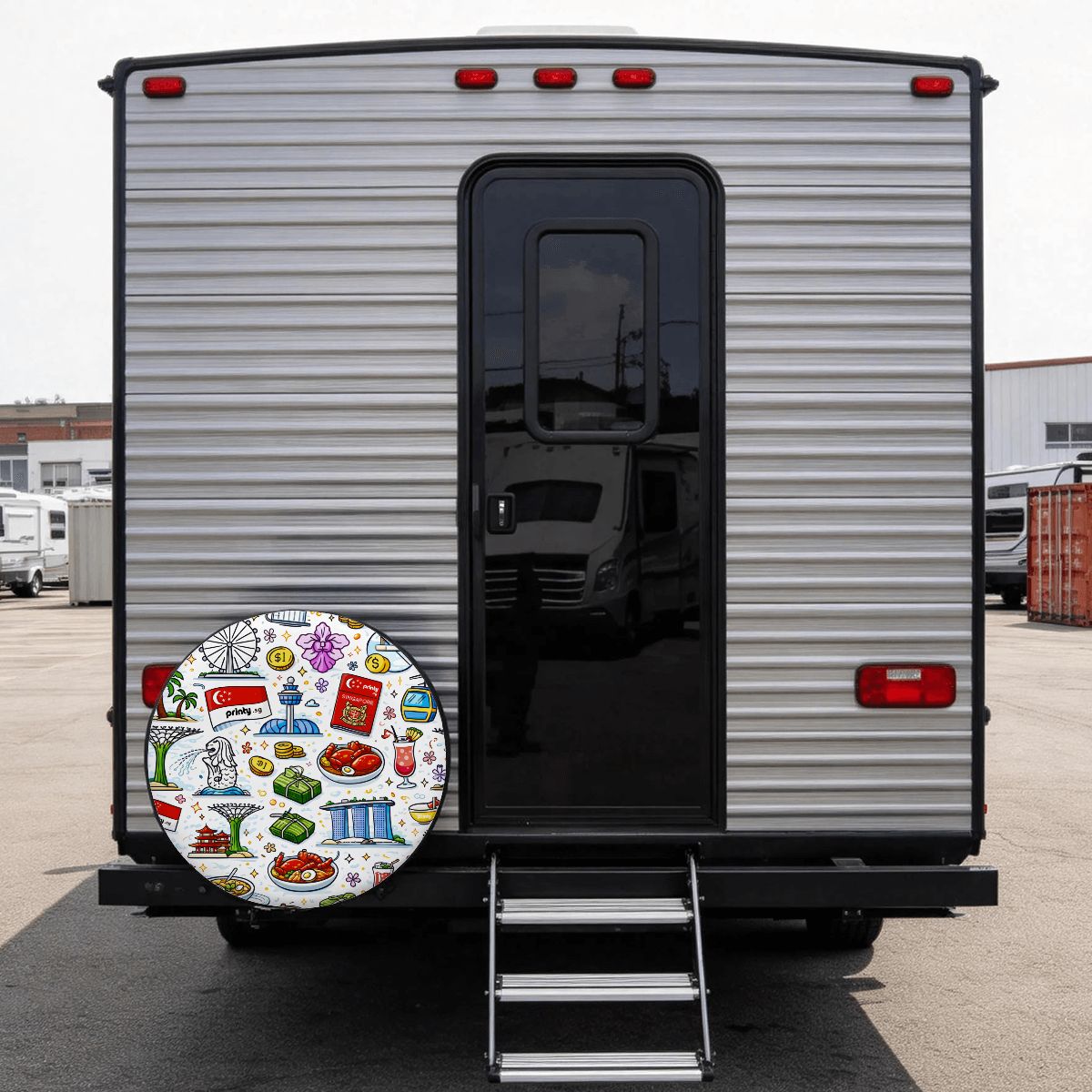 Custom Universal Spare Tire Cover