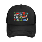 Custom Mesh Baseball Cap (Area Pattern)