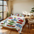 Custom Twin Duvet Cover Set 68"x86"