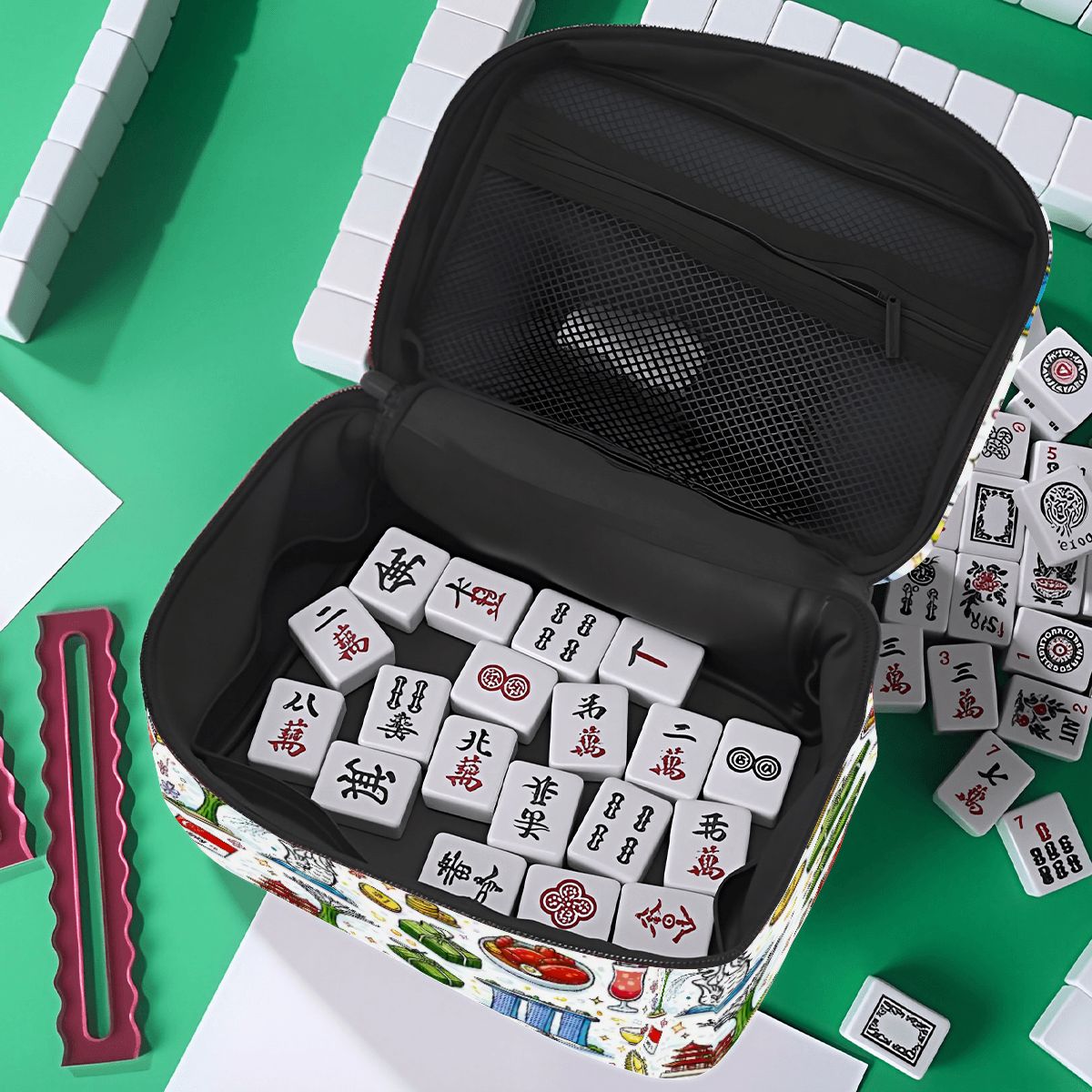 Custom Portable Mahjong Bag