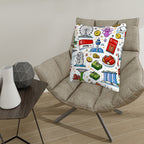 Custom Plush Throw Pillow Covers (Double-sided Design)