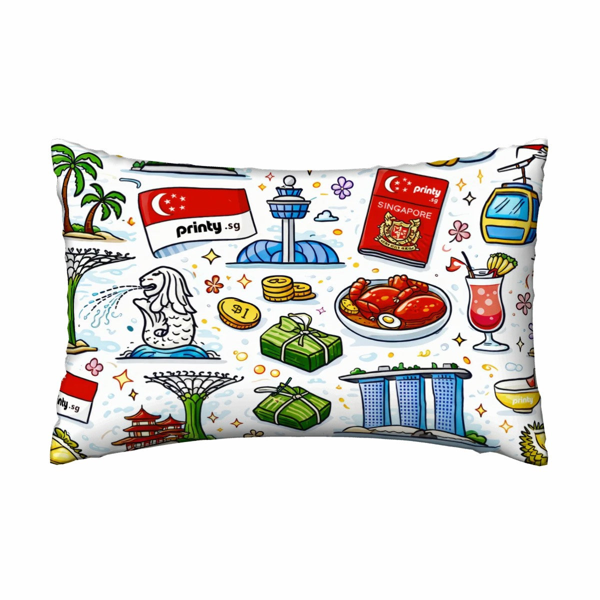 Custom Satin Pillowcase with Hidden Zipper