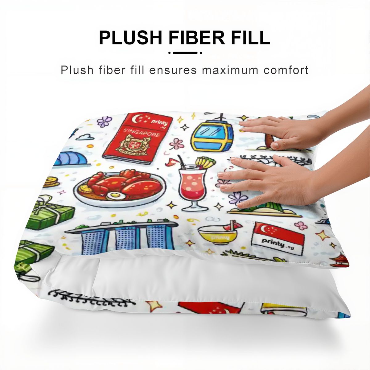 Custom Body Pillow Cover (One-Side Design)
