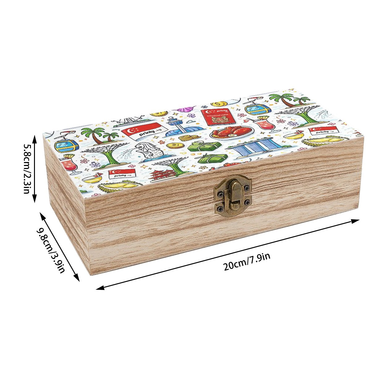 Custom Wooden Storage Box