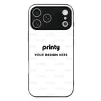 Custom iPhone 17 Pro Max Glass Phone Case