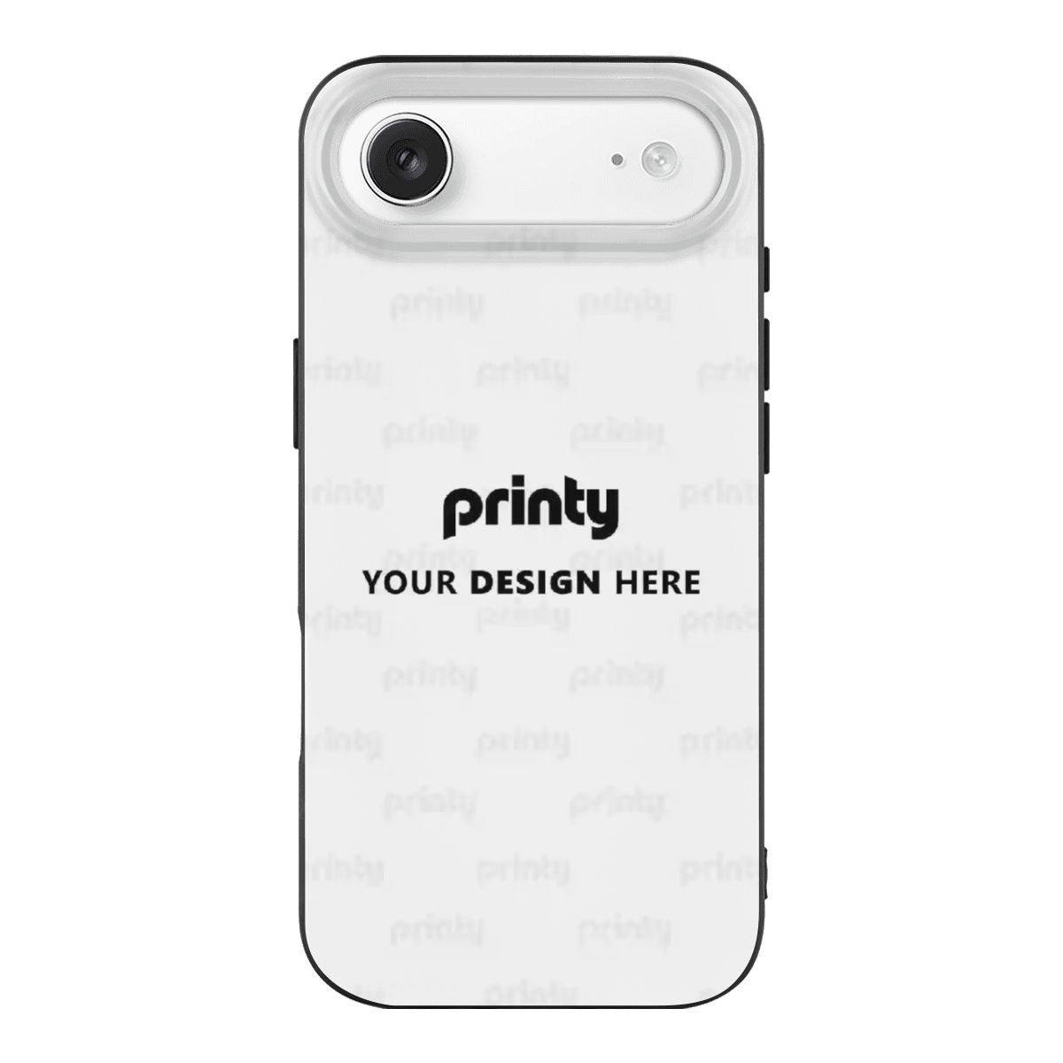Custom iPhone 17 Air TPU Black Phone Case
