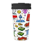 Custom Insulated Coffee Mug with Lid Drinkware (17oz)