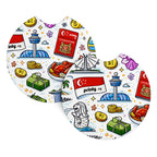 Custom Neoprene Car Coasters 2 pcs