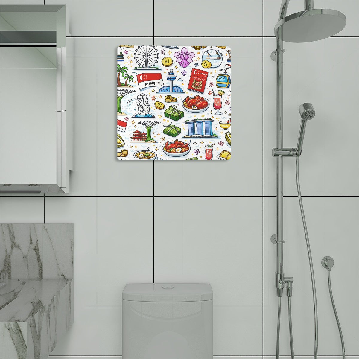 Custom Tin Sign Square Metal Sign Decor