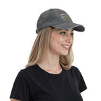 Custom Unisex Washed Denim Baseball Cap