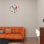 Custom PVC Wall Clock without Scale
