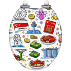 Custom Round Toilet Seat O-Shaped