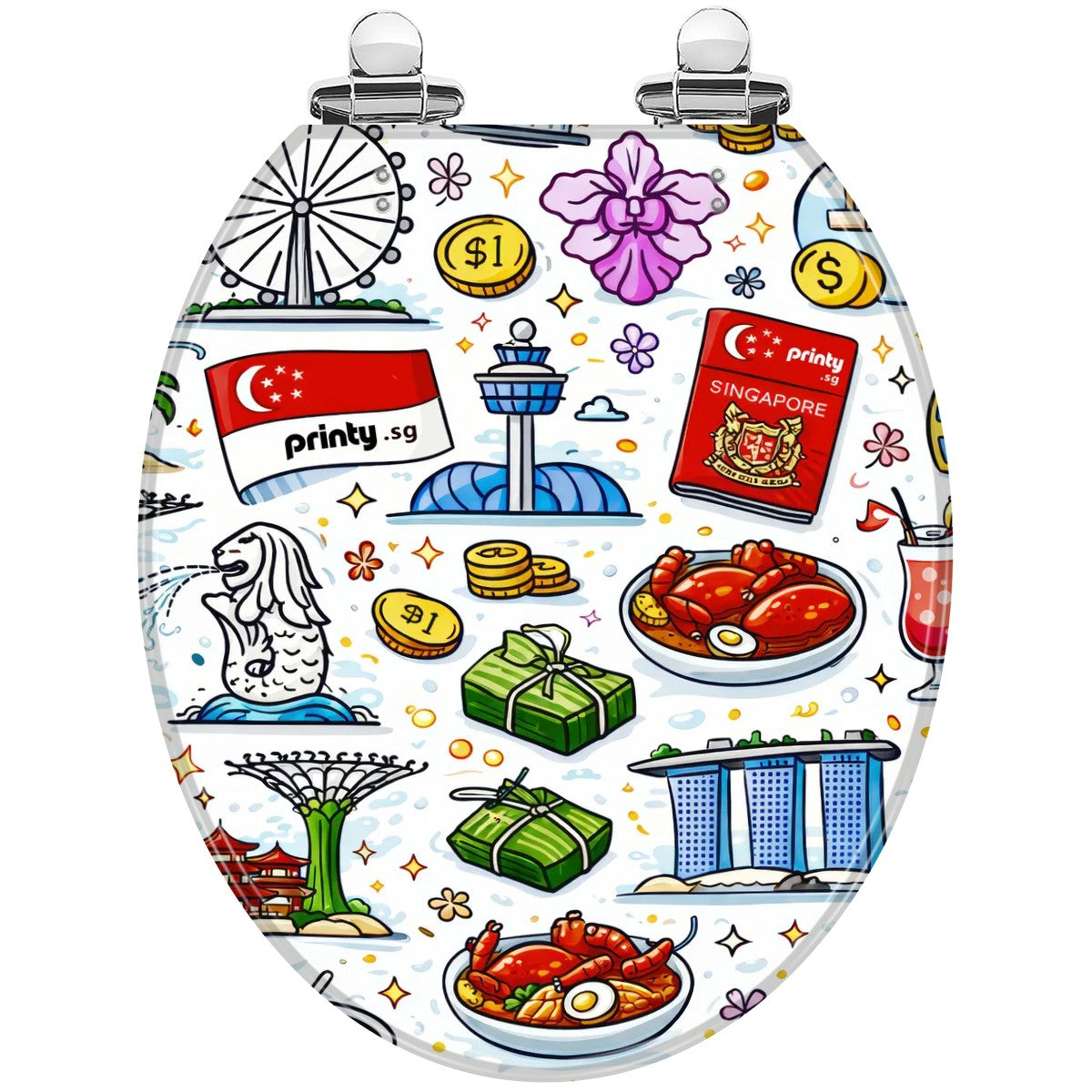 Custom Round Toilet Seat O-Shaped