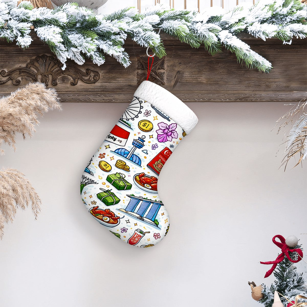 Custom Plush Christmas Stockings