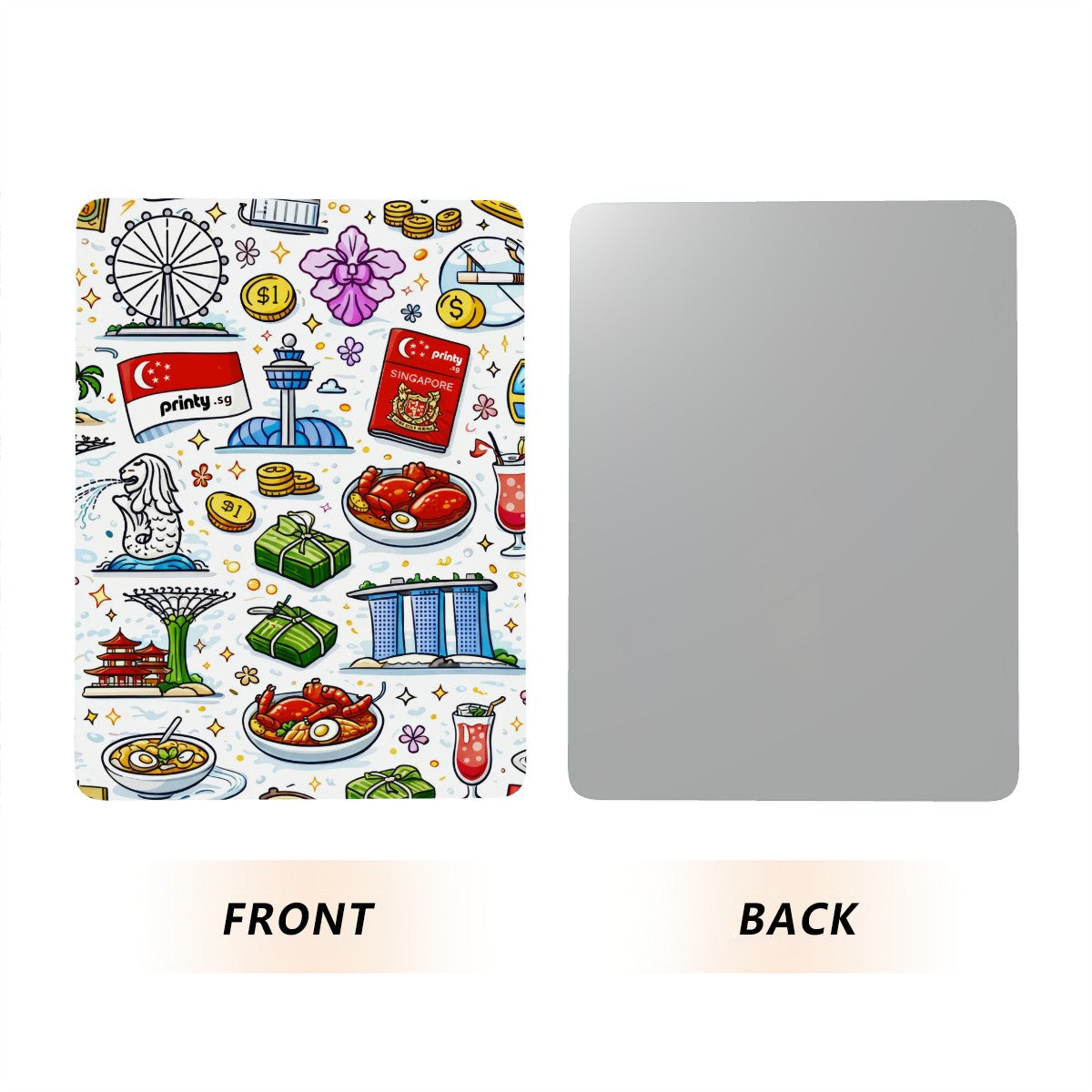 Custom Metal Photo Prints with Stand (Vertical)