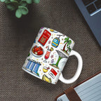 Custom Ceramic Coffee Mug (11oz) (All Over Print)