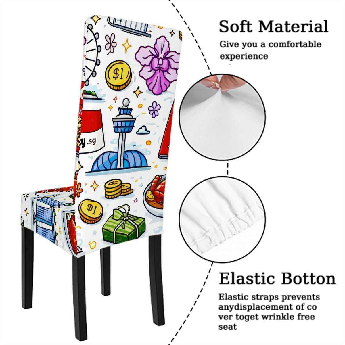 Custom Dining Chair Cover