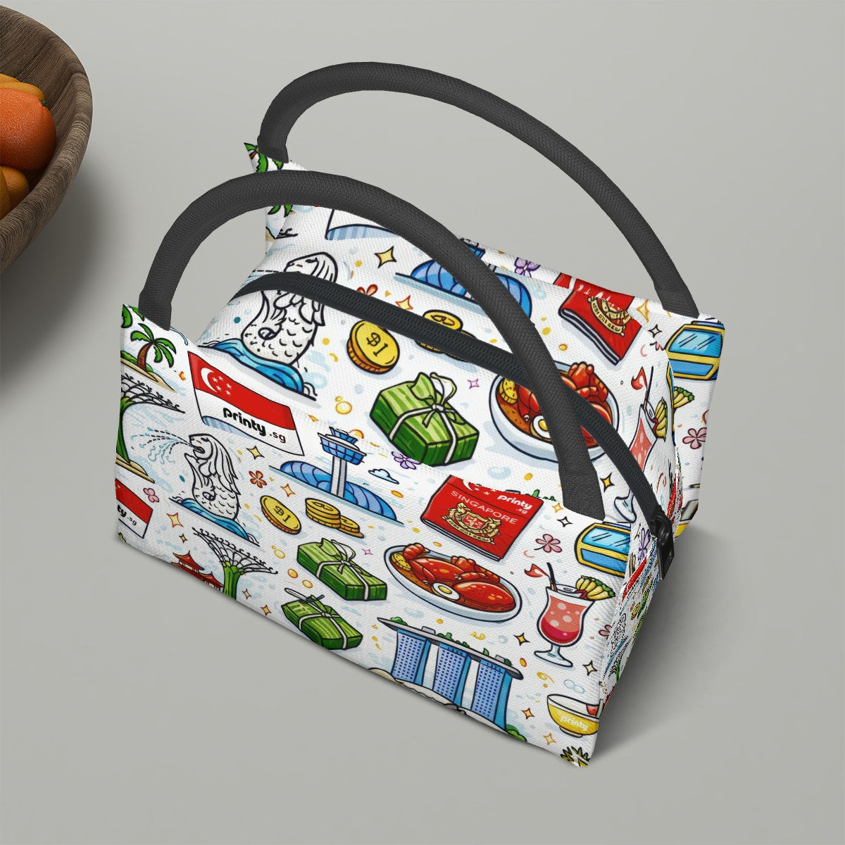 Custom Insulated Lunch Bag with Aluminum Film