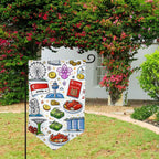 Custom Pointed Corner Garden Flags