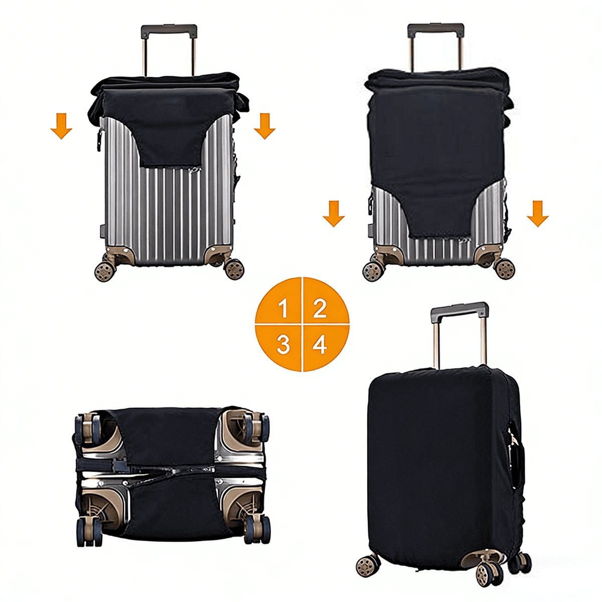 Custom Thickened Luggage Cover