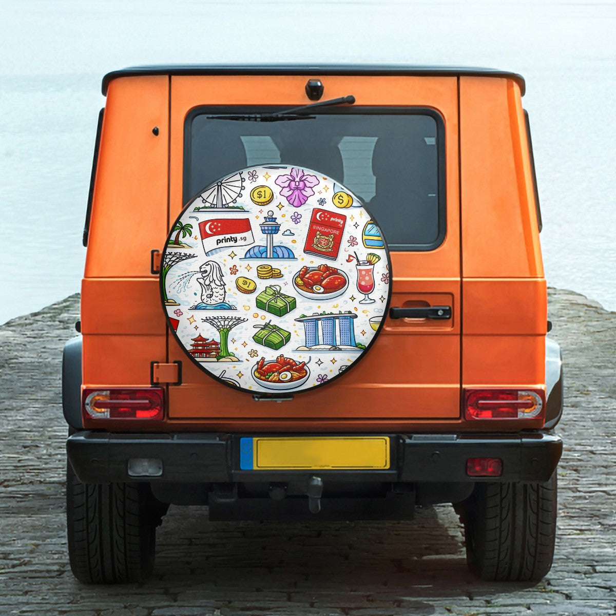 Custom Lightweight Spare Tire Cover