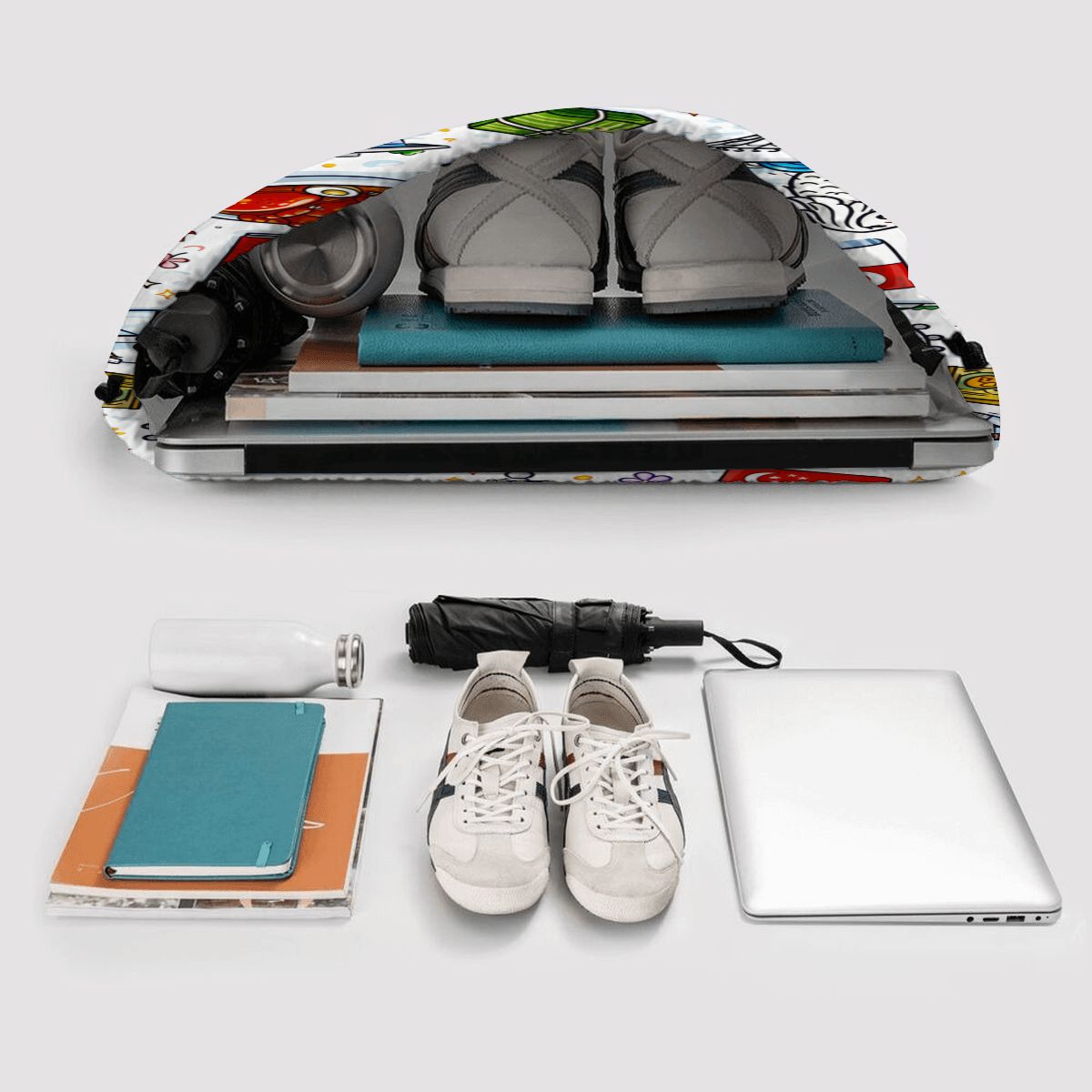 Custom Zipper Drawstring Backpack