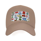 Custom Curved Eaves Trucker Hat (Solid Color)