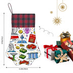 Custom Dog Paw Christmas Stockings
