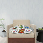 Custom Plush Throw Pillow Covers 2 pcs (Single-Sided Design)