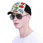 Custom Mesh Baseball Cap (Full Pattern)