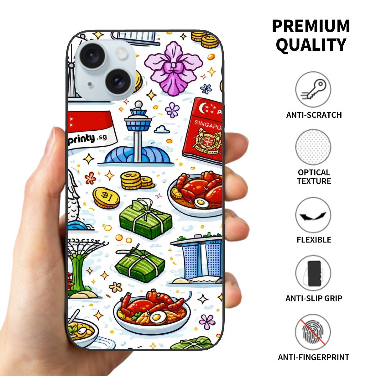 Custom PC iPhone 15 Case Series (Dual Camera)