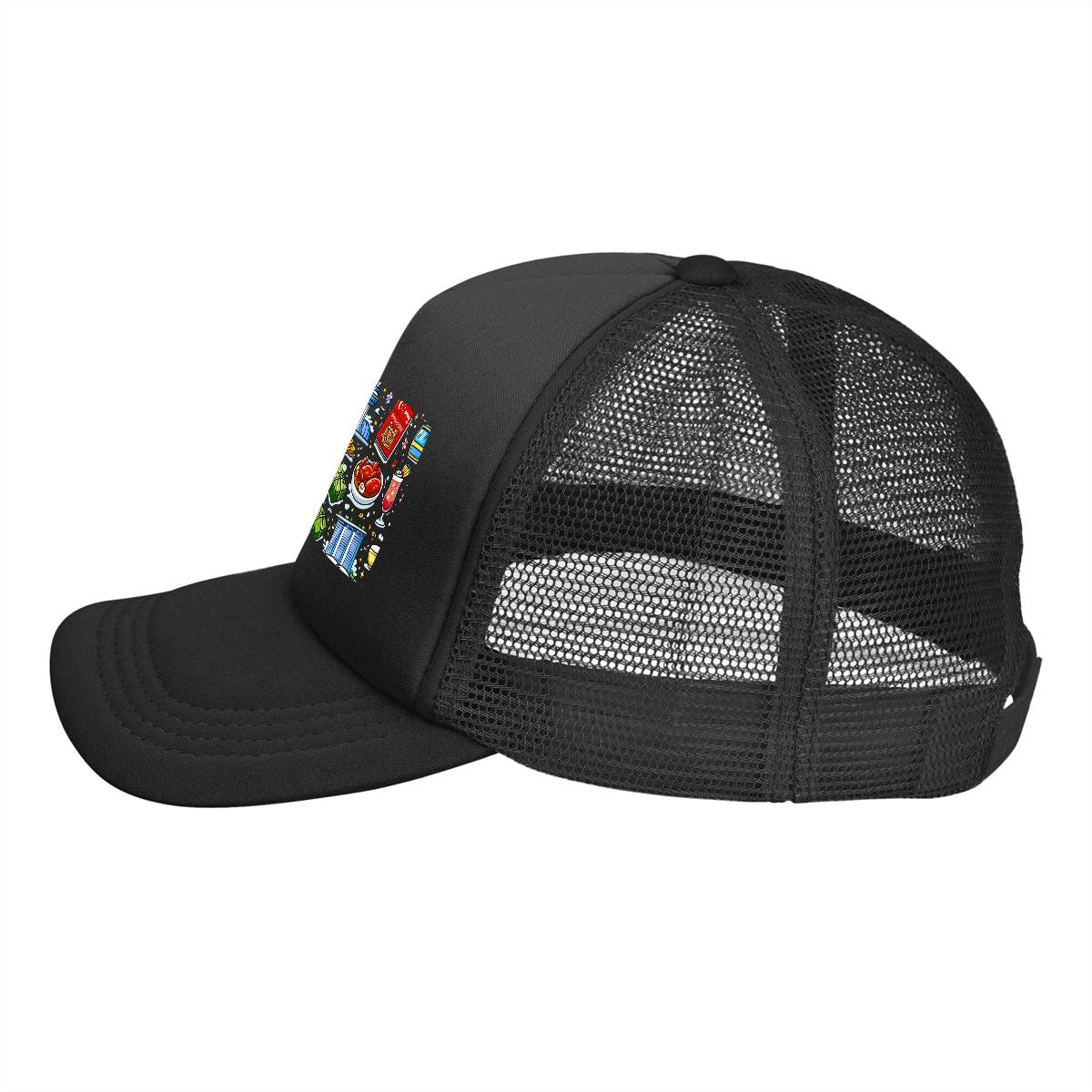 Custom Mesh Baseball Cap (Area Pattern)