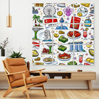 Custom Sound Absorbing Wall Art 9 pcs