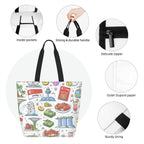 Custom Paper Reusable Shopping Bags Tote Bag