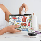 Custom Reusable Paper Toiletry Bag