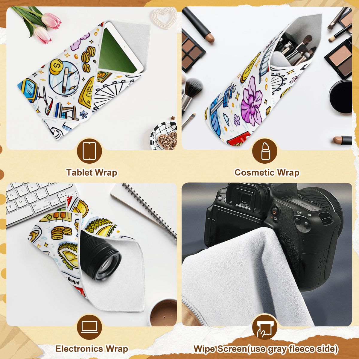 Custom Cat Grooming Wrap