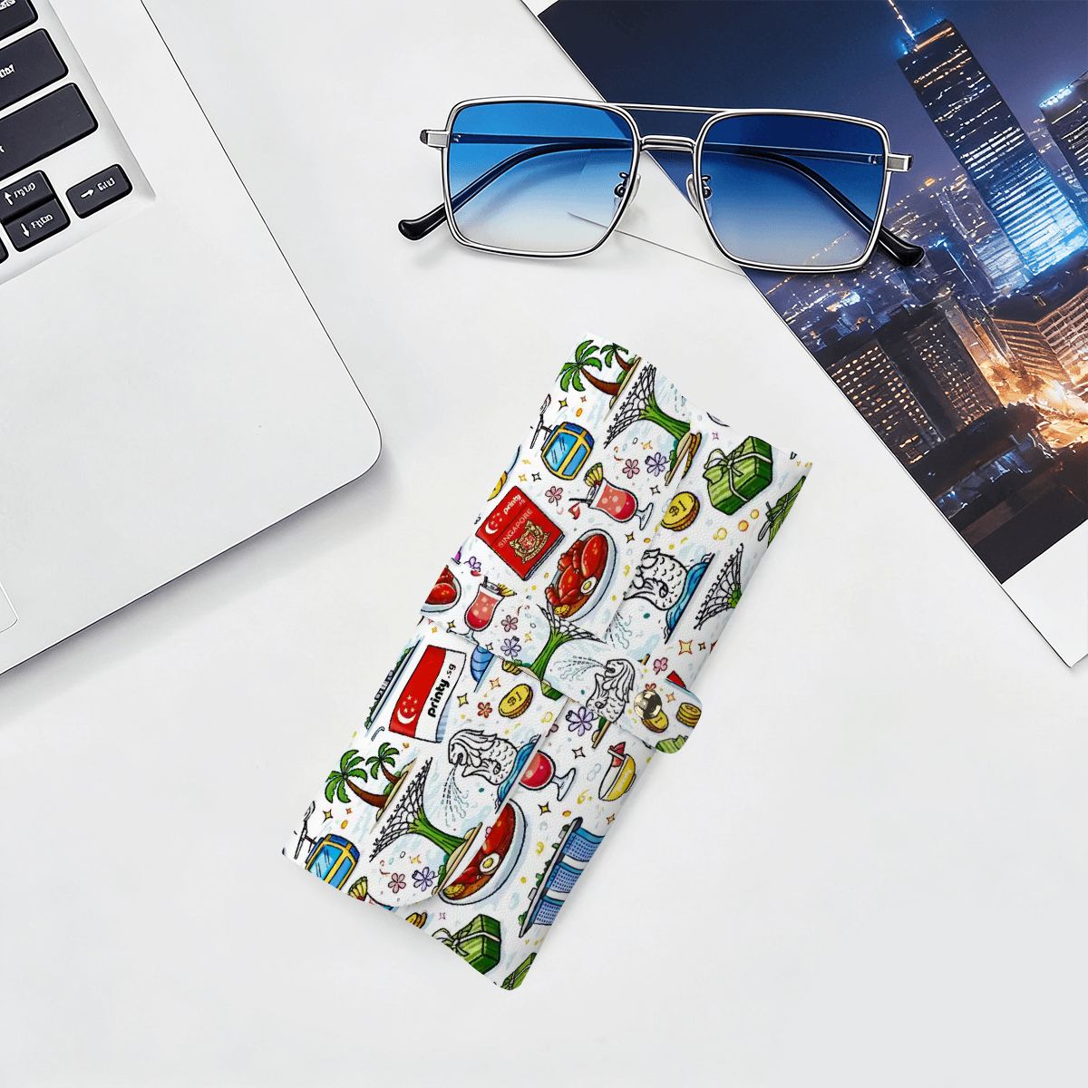 Custom PU Leather Eyeglass Case