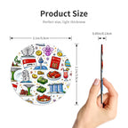 Custom Round Fridge Magnets