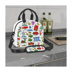 Custom Lunch Bag With Shoulder Strap