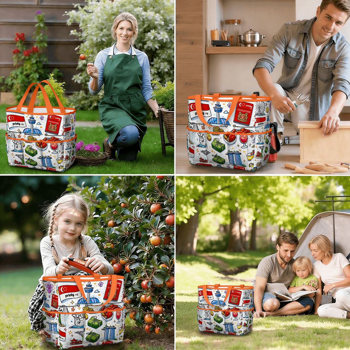 Custom Garden Tool Bag (Tools Not Included)