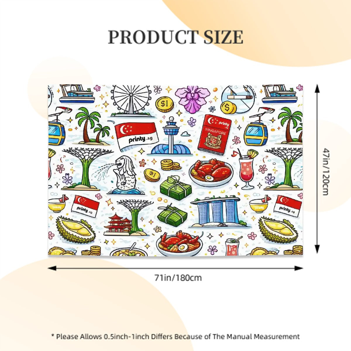 Custom Festival Banner 71"x47"