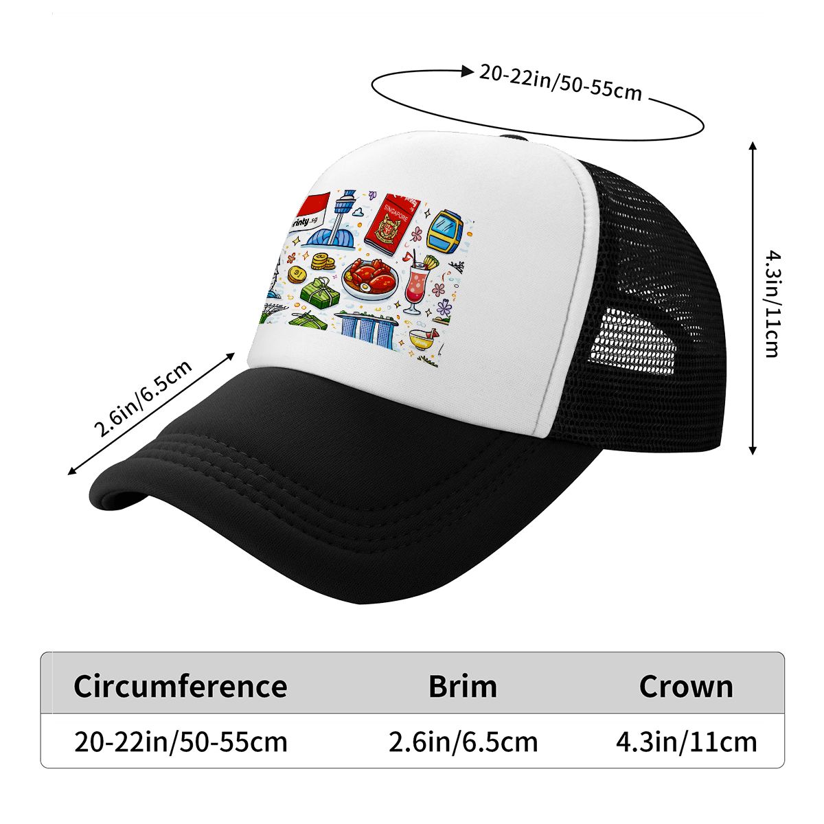 Custom Kids Mesh Baseball Cap