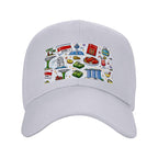 Custom Curved Eaves Trucker Hat (Solid Color)