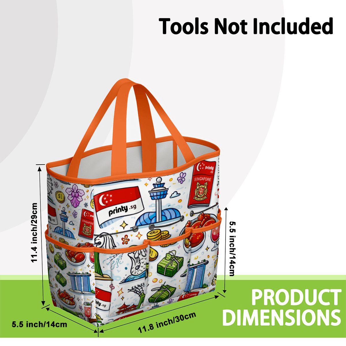 Custom Garden Tool Bag (Tools Not Included)