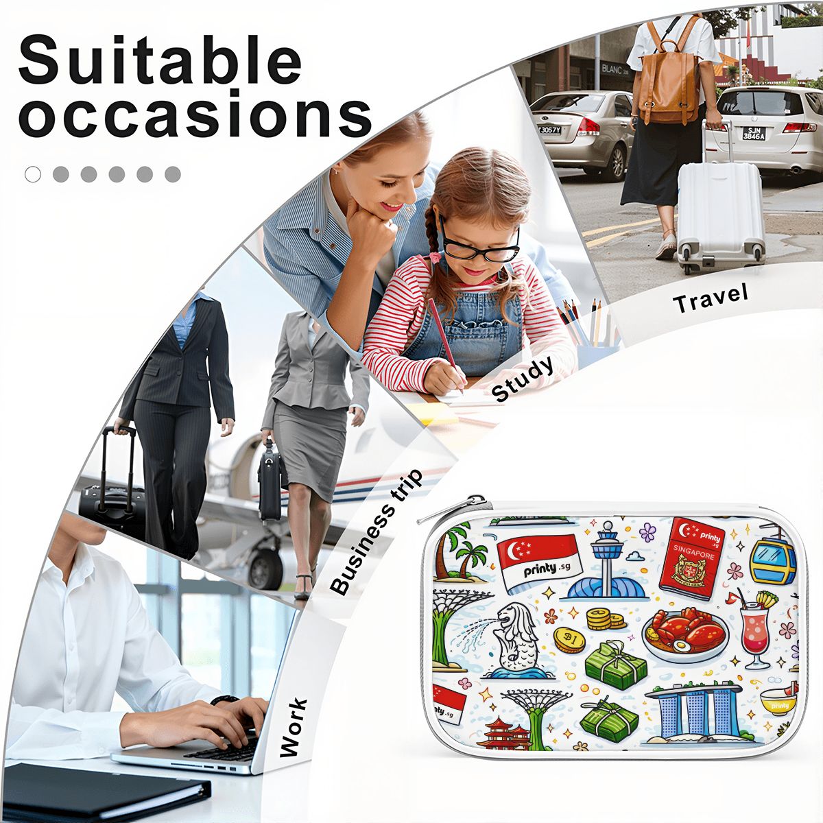 Custom Multifunctional Pencil Case